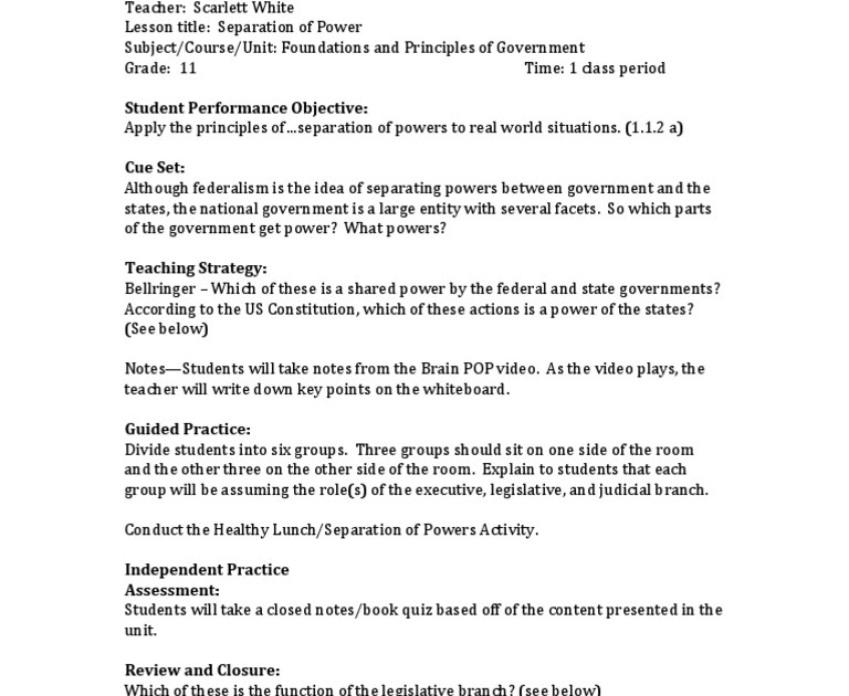 Icivics Review Worksheet P.1 Answers Federalism Strength And Weaknesses
