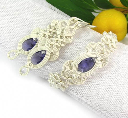 Soutache ślubny PiLLow Design Soutache ślubny PiLLow Design