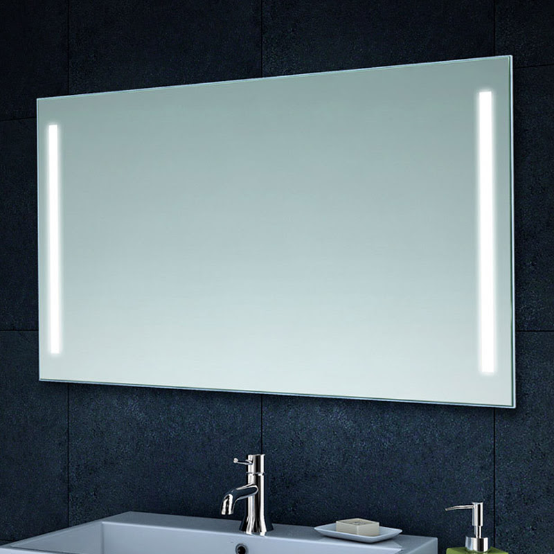 Badezimmerspiegel mit Beleuchtung 60x80 cm BxH Beat II Concept2u