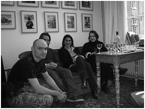v.l.n.r.: Brantt, Guy Slabbinck, Cecilia Jaime, Sofie Muller