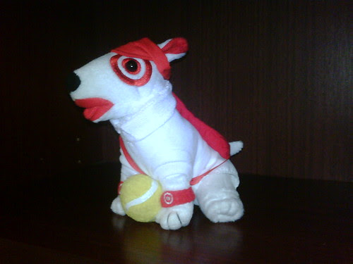 target plush dog