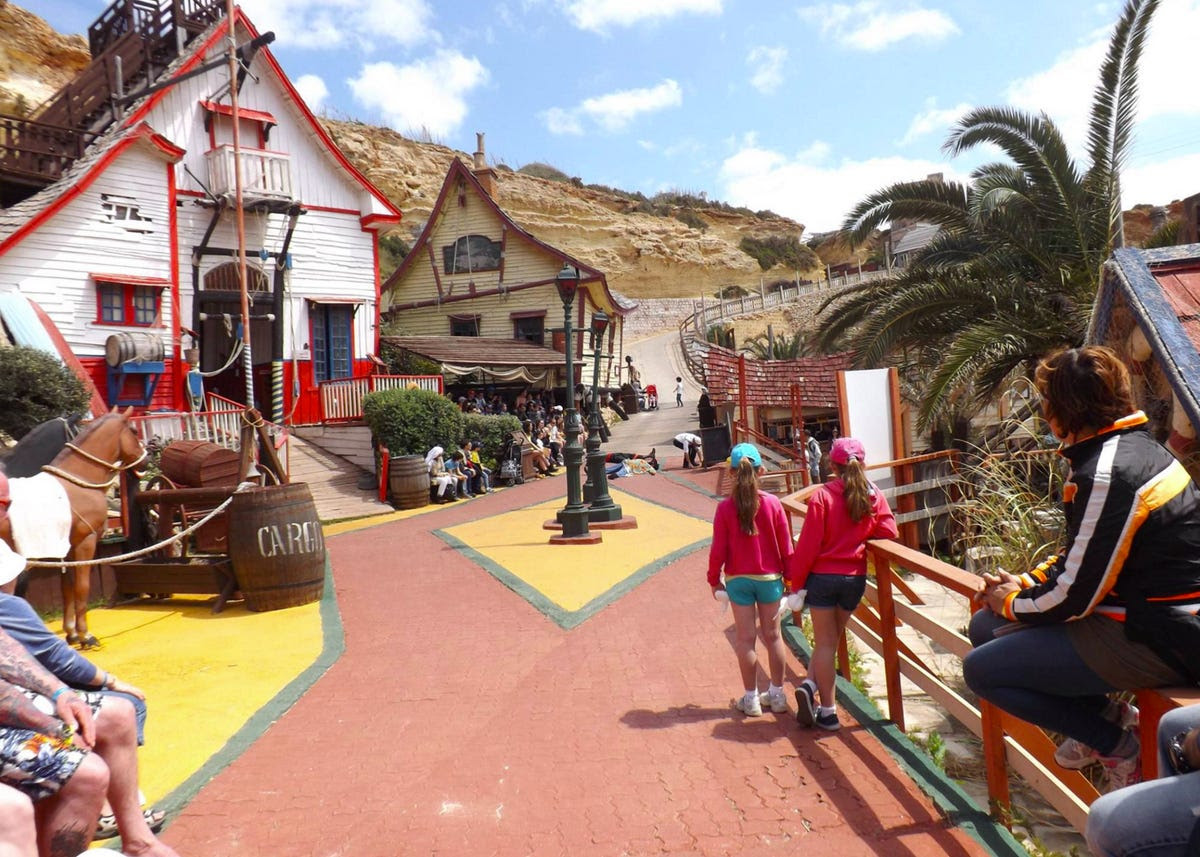 "I've built sets all over the world and this is the only one that's never been knocked down," he said. "The place amazes me."