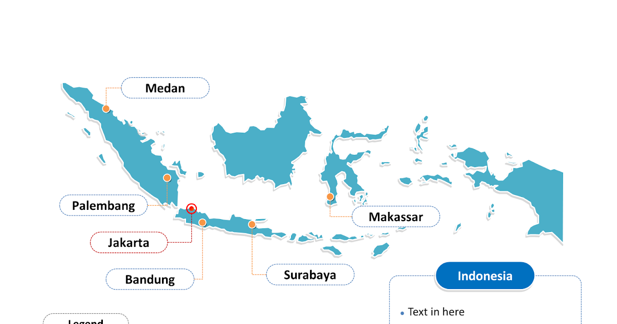 Gambar Peta Indonesia Animasi - Moa Gambar