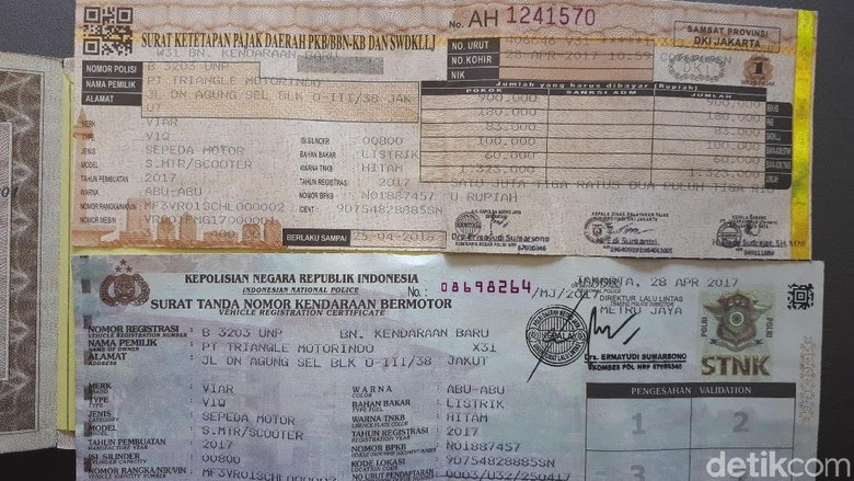 Bea Balik Nama Kendaraan Bermotor Jawa Barat