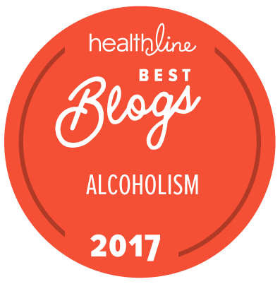 alcoholism best blogs badge