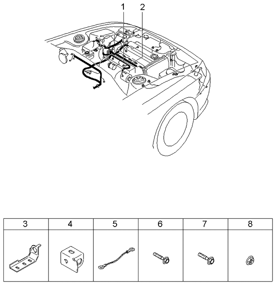 Wiring Diagram PDF: 2002 Kia Rio Wiring Harness