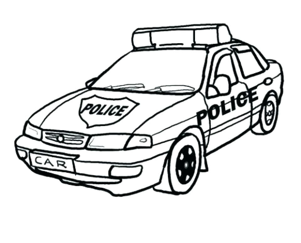 20+ Latest Colour Police Car Drawing For Kids - Sarah Sidney Blogs