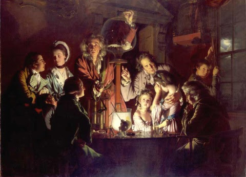 An Experiment on a Bird in the Air Pump