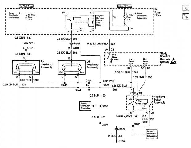 00 Chevrolet Cavalier Wiring Diagram