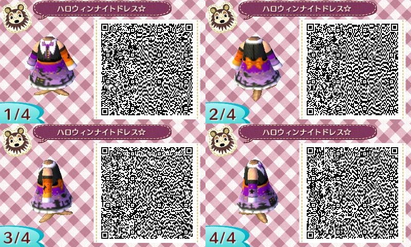 とびだせ どうぶつ の 森 ハロウィン の 服 Qr コード nuixasie