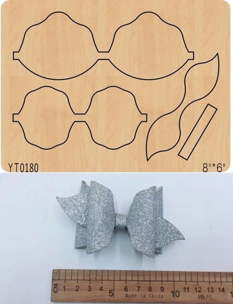 Plantillas Moldes Para Moños De Vinil Para Imprimir - Feira Wallpaper