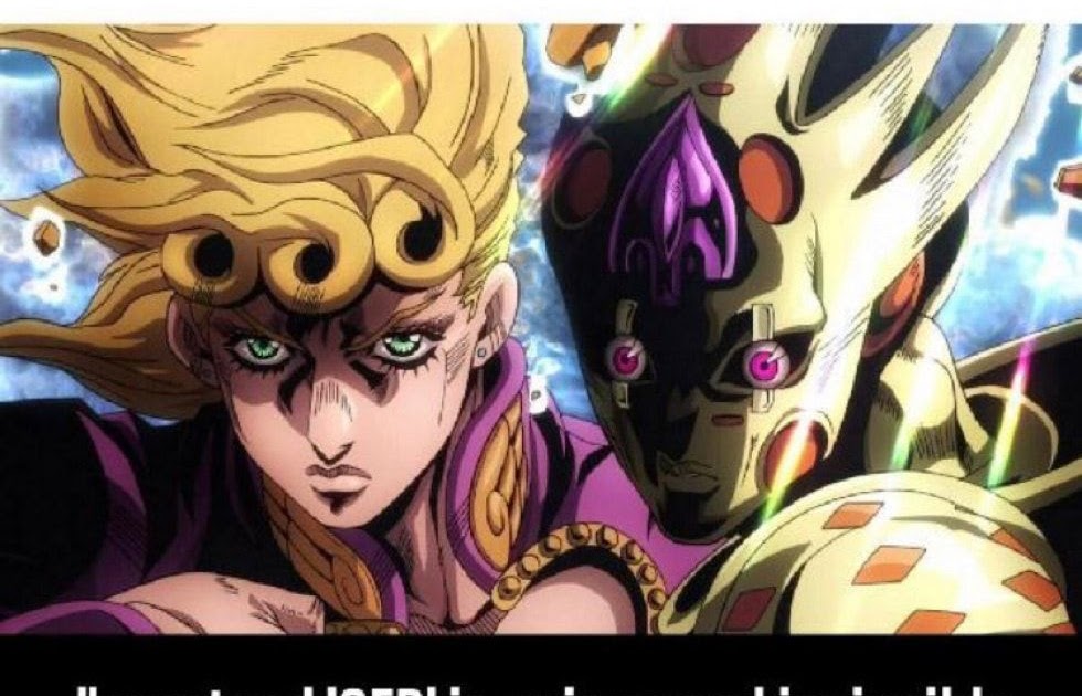Giorno Pose Ger - Seki Wallpaper