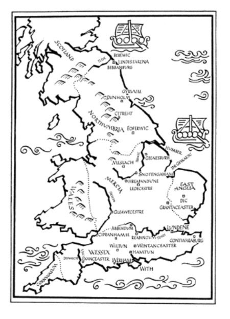 25 The Last Kingdom Map - Maps Database Source