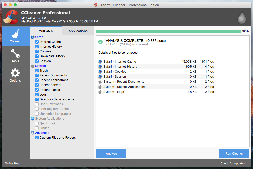 Download Ccleaner For Mac Bleeping