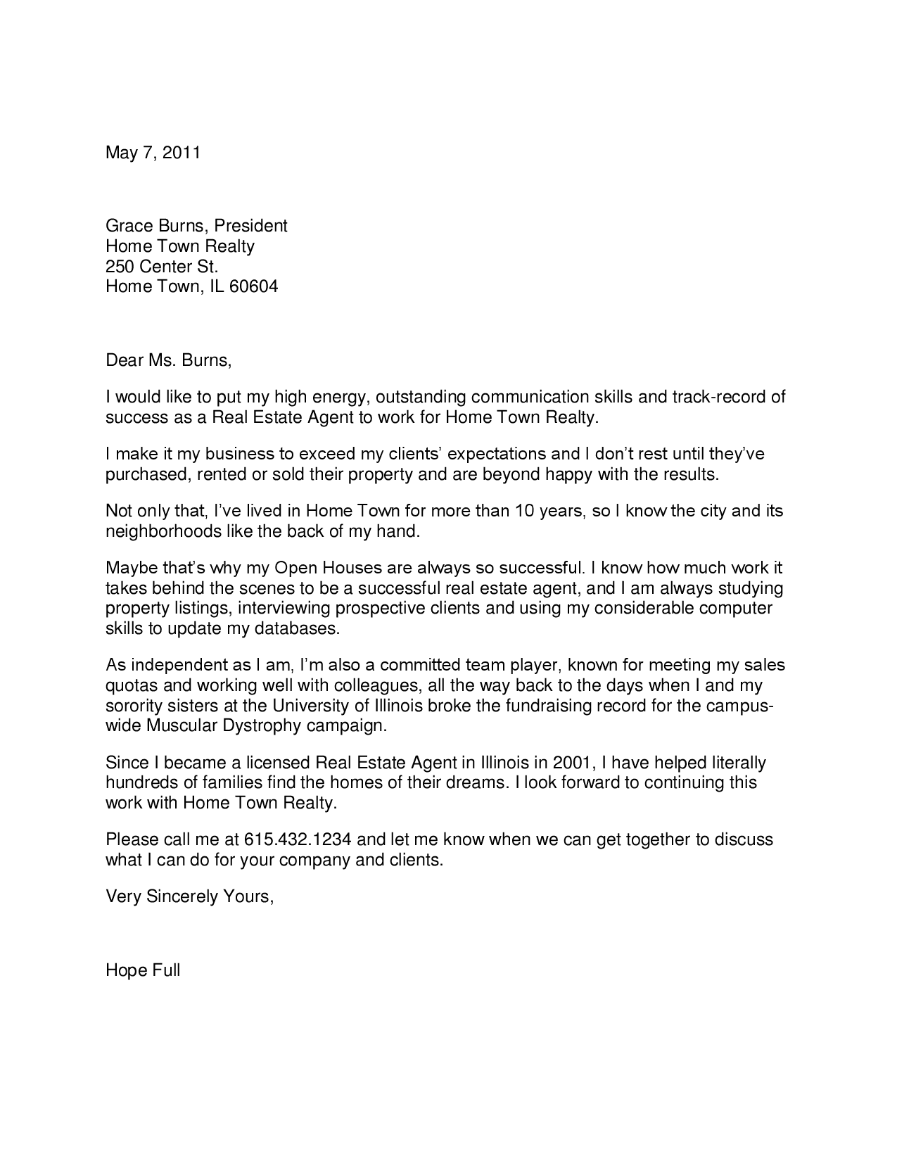 sample cover letter for new zealand