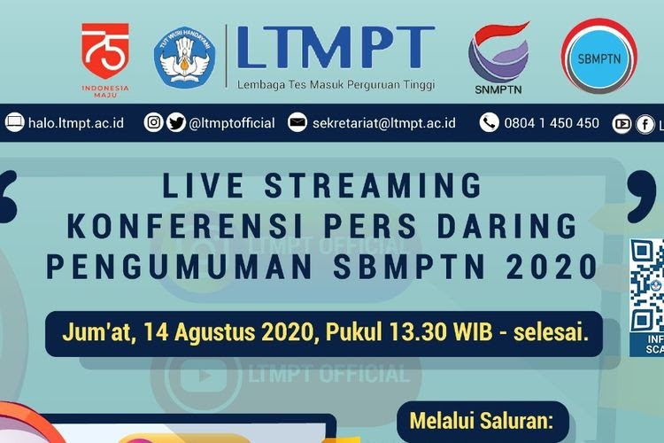 Nilai Sbmptn 2020 / Ltmpt Itb Puncaki Nilai Utbk Tertinggi Di Sbmptn