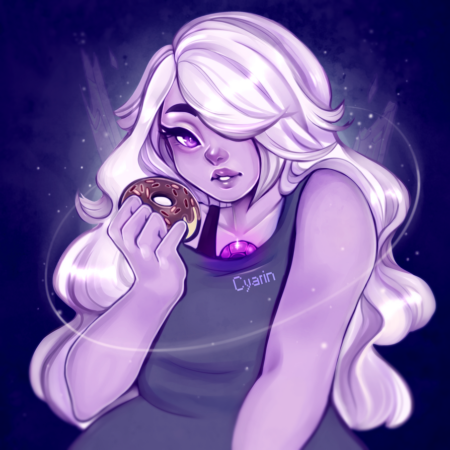Amethyst - Steven Universe (+ speedpainting video) by Cyarin