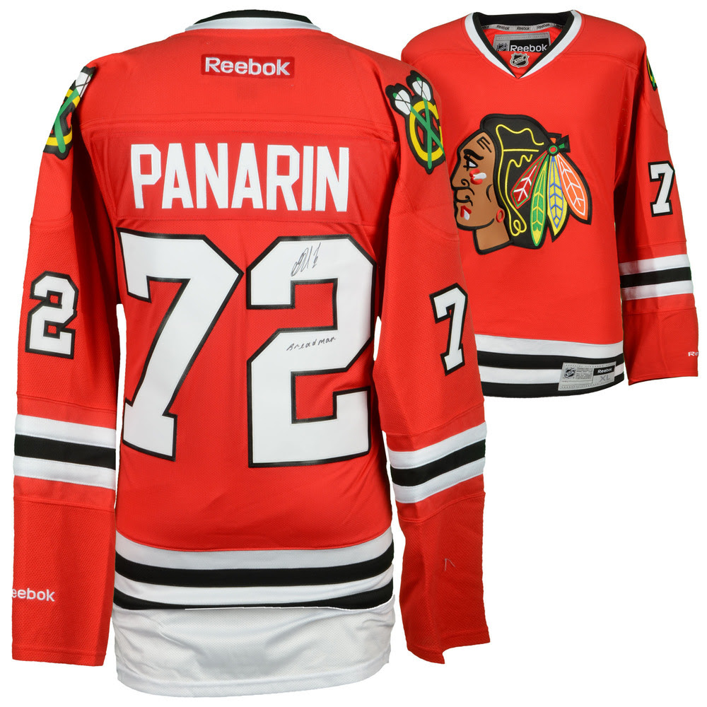 Panarin Blackhawks Jersey / Blackhawks 72 Artemi Panarin Green