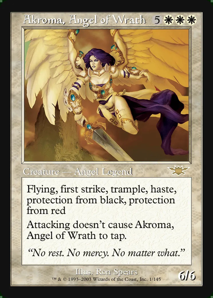 Akroma, Angel of Wrath