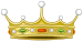 Heraldic Crown of the Spanish Viscounts.svg