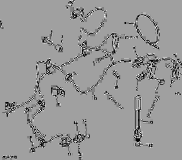 Rear Wiring Harnes