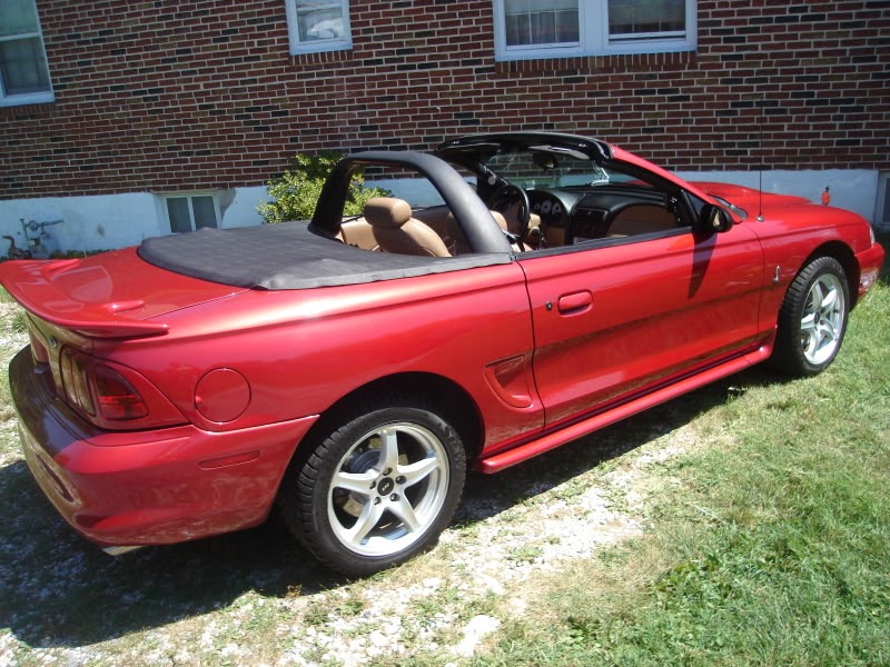 Mustang Convertible Boot Cover
