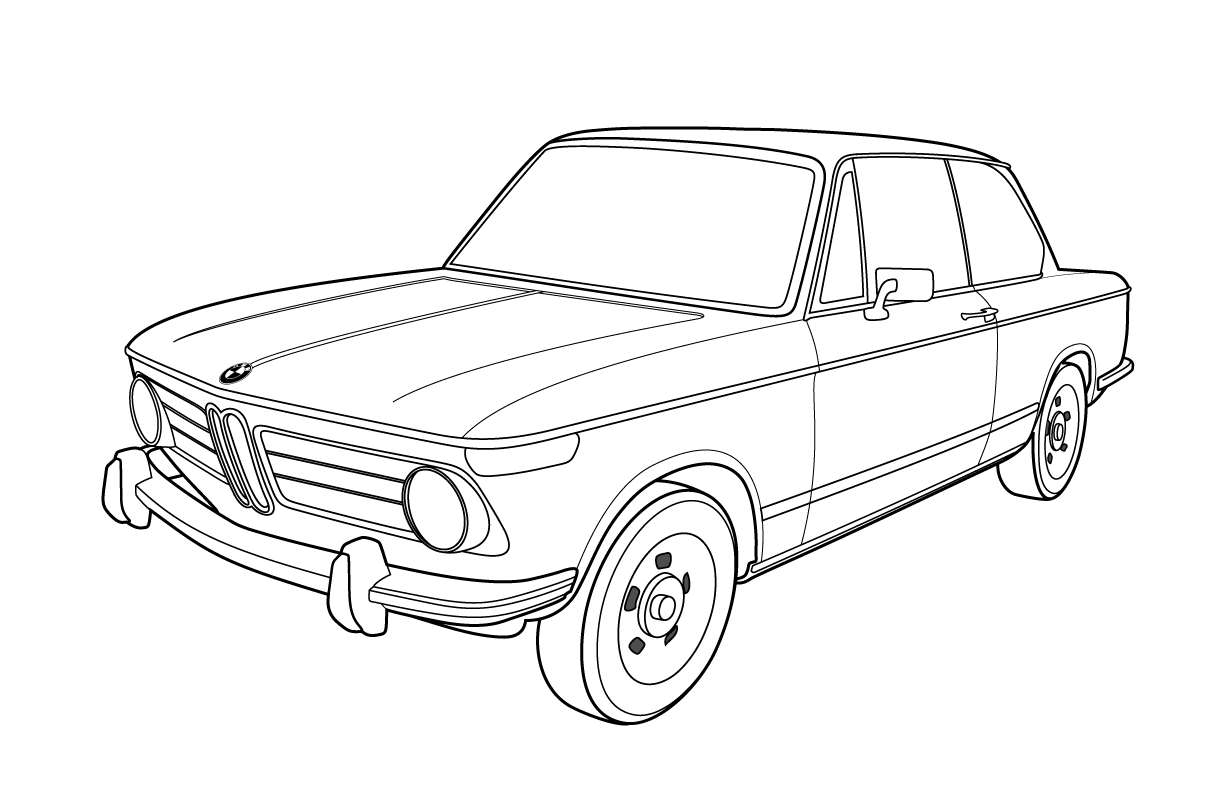 Dessus Coloriage Voiture Bmw A Imprimer  Des Milliers de Coloriage