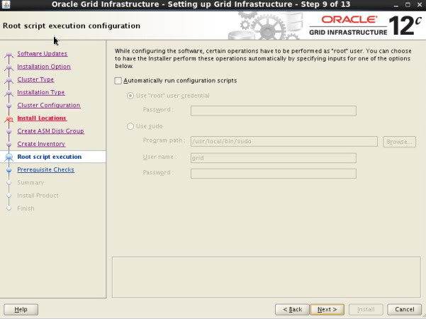 Oracle 12c on Linux 6 OS