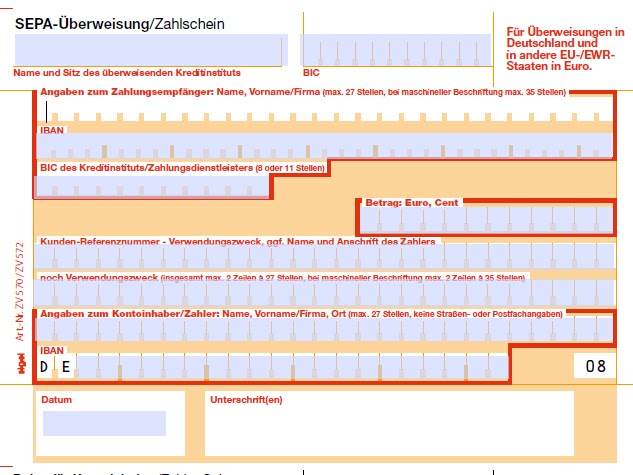 Scheckformular Muster / Geschenkscheck Zum Ausdrucken Kostenlos : Gibt