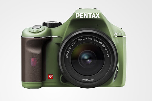 Pentax K-X color selection RiceHighTrashyGreen