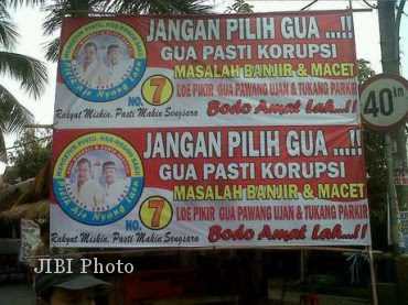 Spanduk Unieq Pilkada DKI 2020 All In One SEMUANYA ADA Spanduk Unieq Pilkada DKI 2020 All In One SEMUANYA ADA