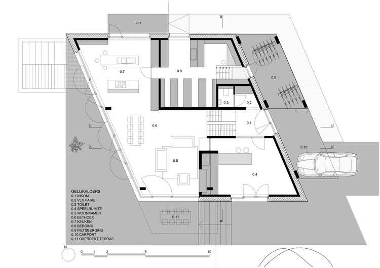 29 House Plans For Trapezoid Lots Background House Blueprints