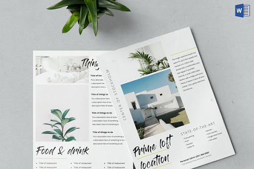 Download Free Airbnb Welcome Kit Template Word Doc Psd Template PSD Mockups.