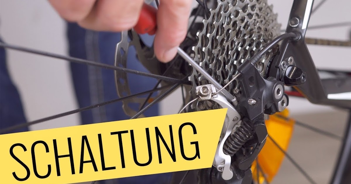 Gangschaltung Am Fahrrad Reparieren