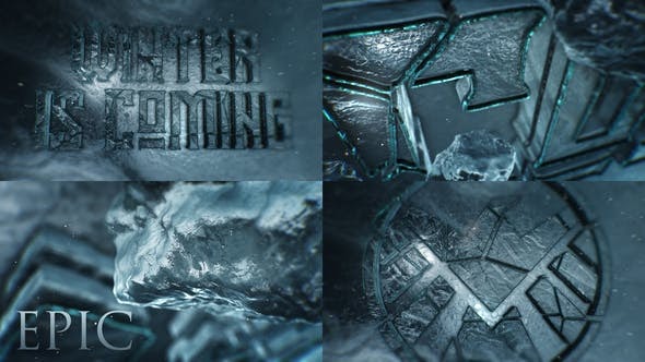 Winter Is Coming, Throne Games Trailer  After Effects Templates-Free  