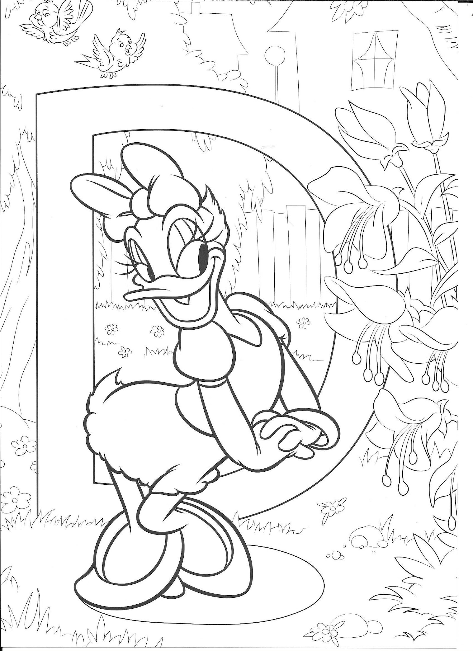 Disney Alphabet Coloring Page - 202+ File for Free