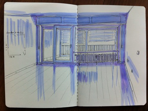 My (empty) new appartment