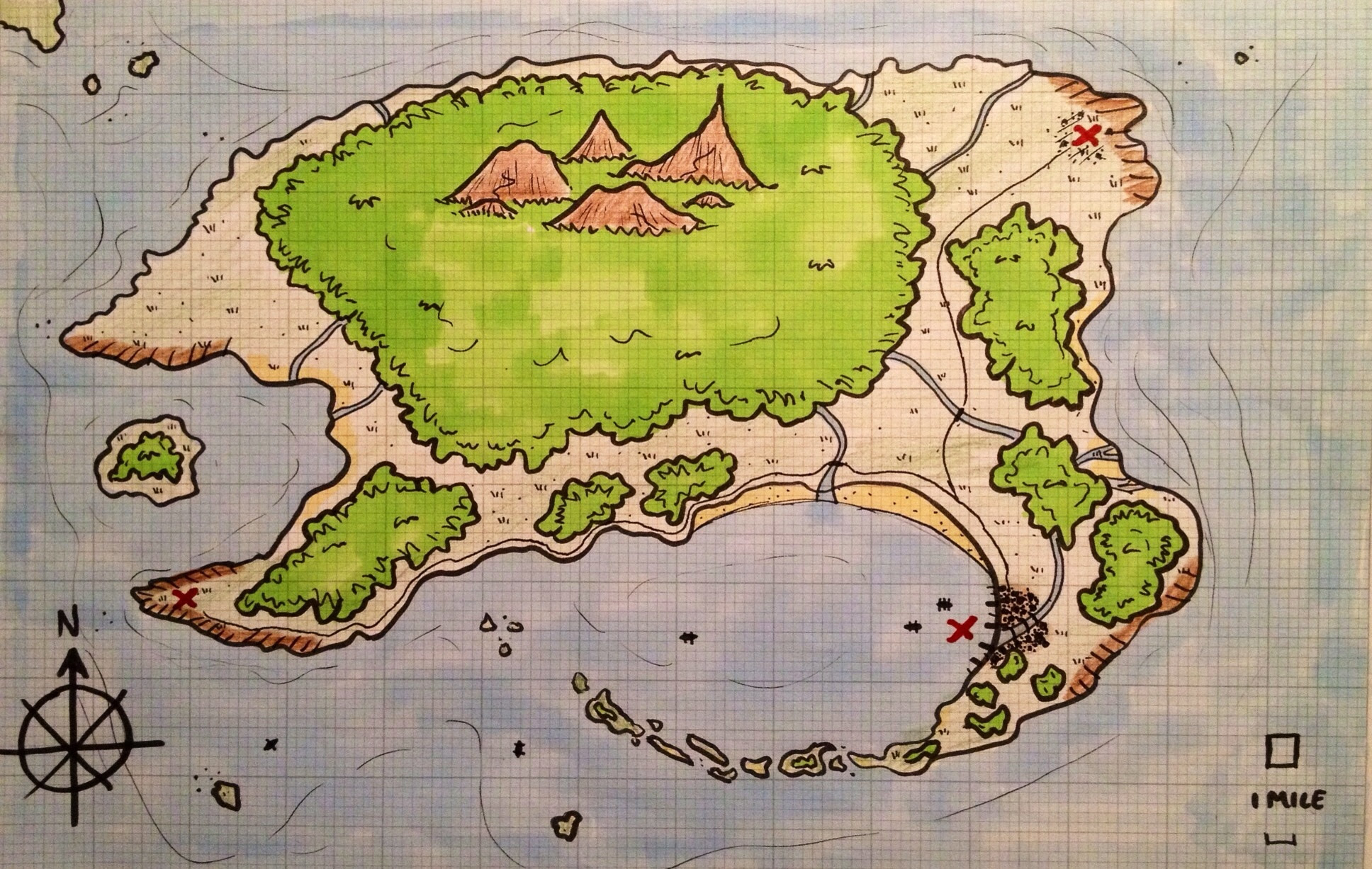 Открой карту островов. Myst Island карта острова. Остров Каyта. Карта джунглей. Карта острова ДНД.
