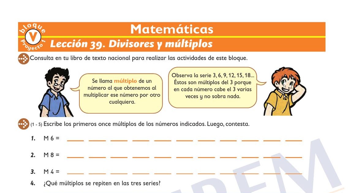 Español 6 Grado Contestado / Español Sexto grado 2016-2017 ...