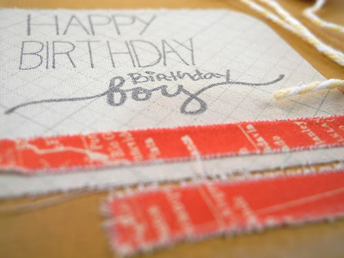 Happy Birthday Birthday Boy (detail)