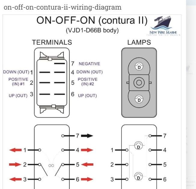 Carling Switch Wiring 4 Pin : How To Wire An Led Rocker Switch Youtube