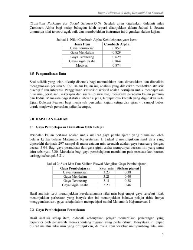 Soalan Untuk Demografi - Persoalan v