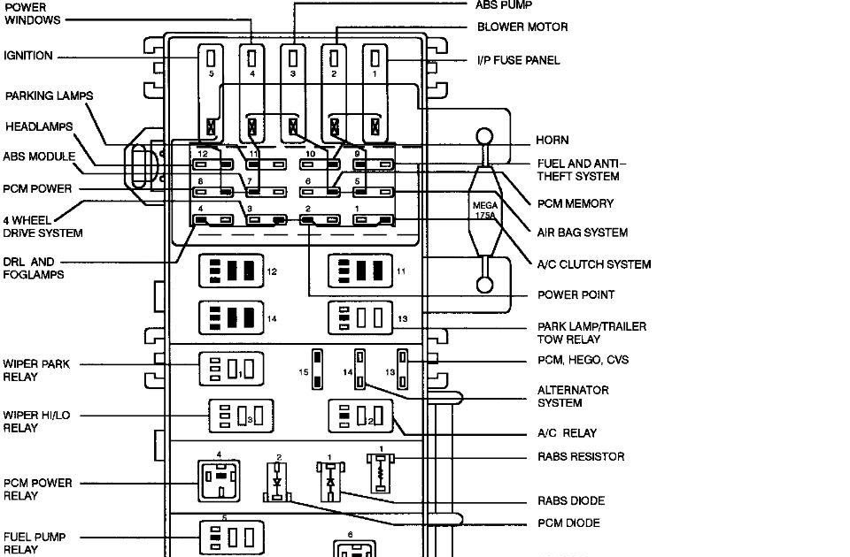 1999 Ford Ranger Engine Bay Diagram
