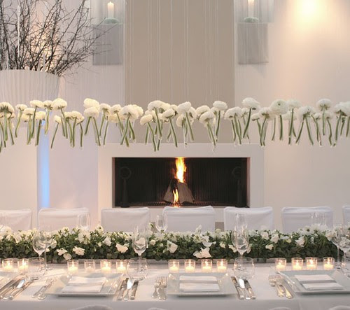 suspended wedding centerpieces
