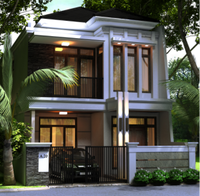 80 Contoh Rumah Minimalis 2 Lantai Modern Sederhana Tampak 80 Contoh Rumah Minimalis 2 Lantai Modern Sederhana Tampak