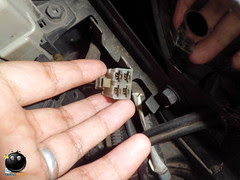 temperatur mesin di speedometer mepet di bawah Service Relay Extra Fan Suzuki Karimun