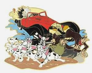 cruella deville cartoon car