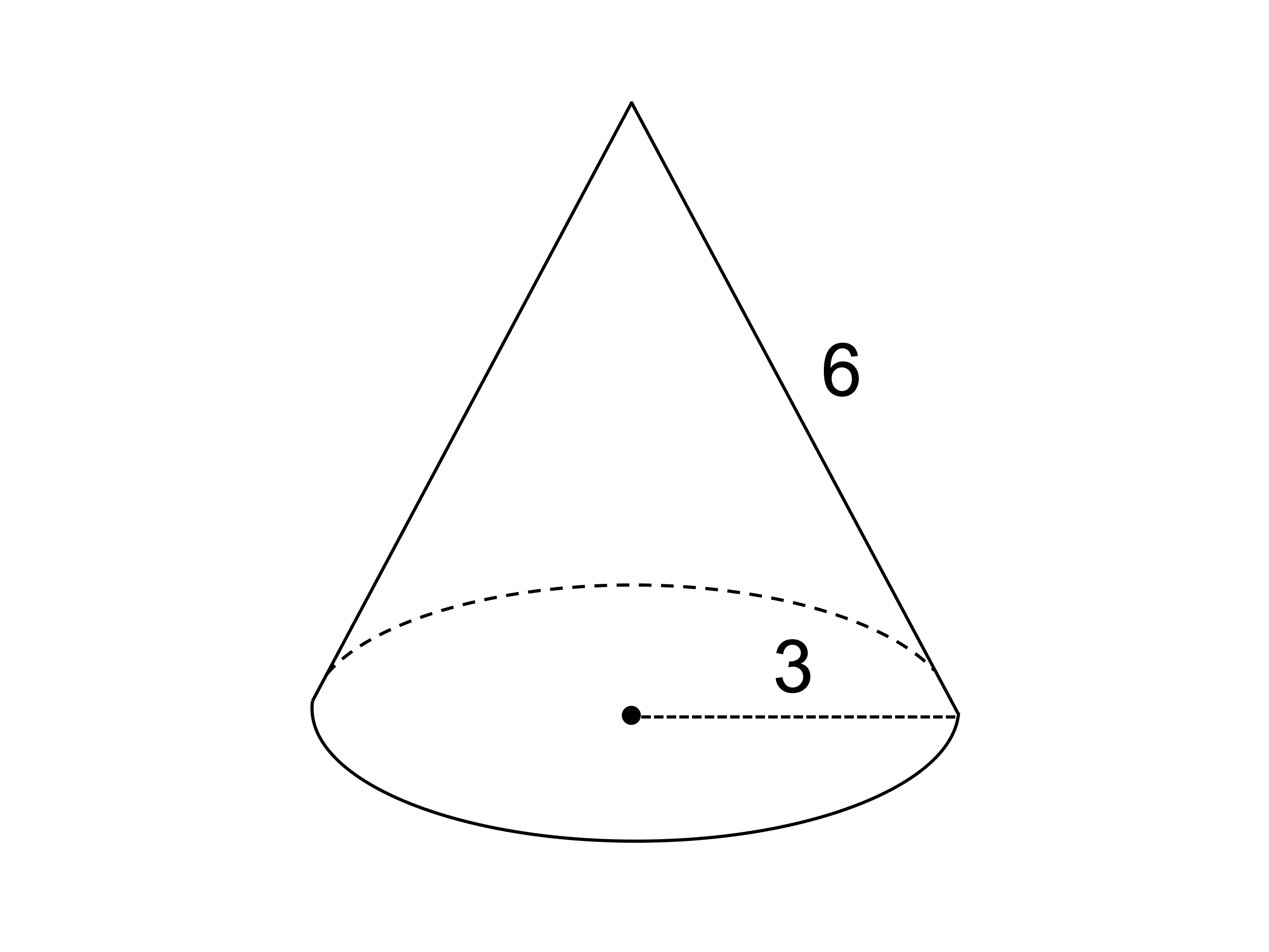 円錐の展開図の作り方 書き方 手順をわかりやすく解説 受験辞典