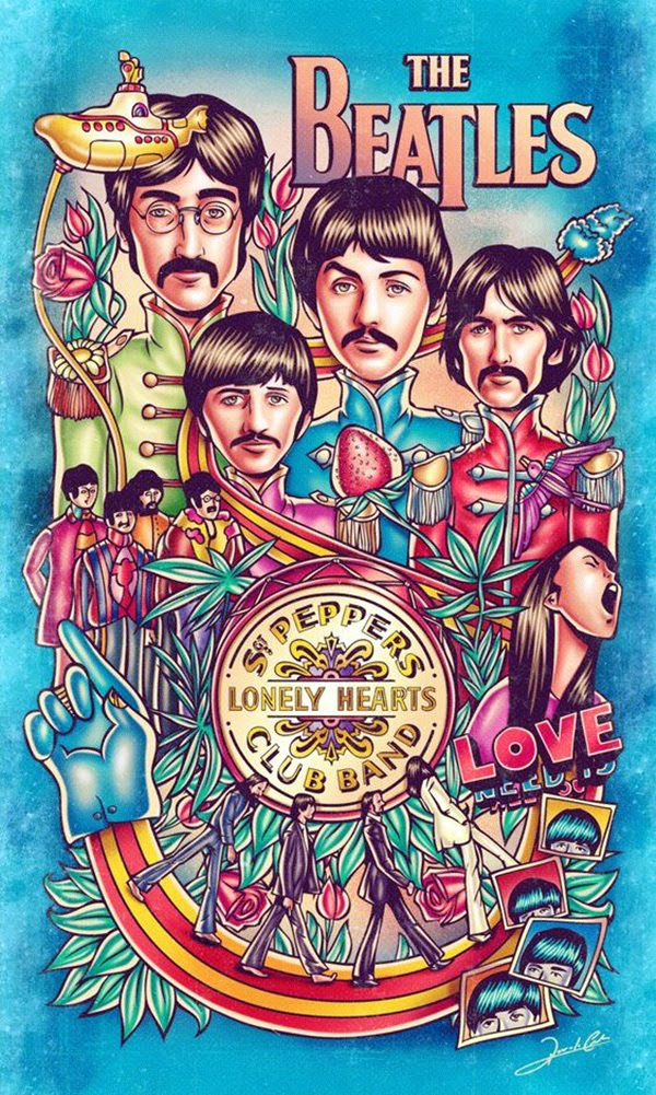 Lovely Beatles Artworks to Appreciate (38)