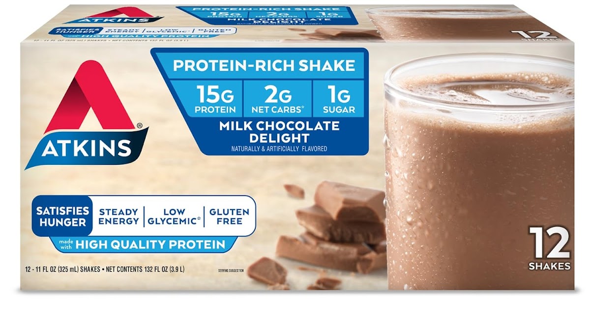 Atkins Protein Shakes For Weight Loss - WeightLossLook